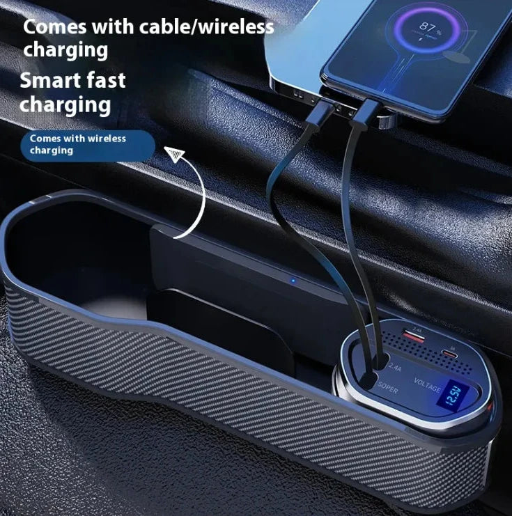 MoonGap™ Wireless Charging Car Seat Gap Filler