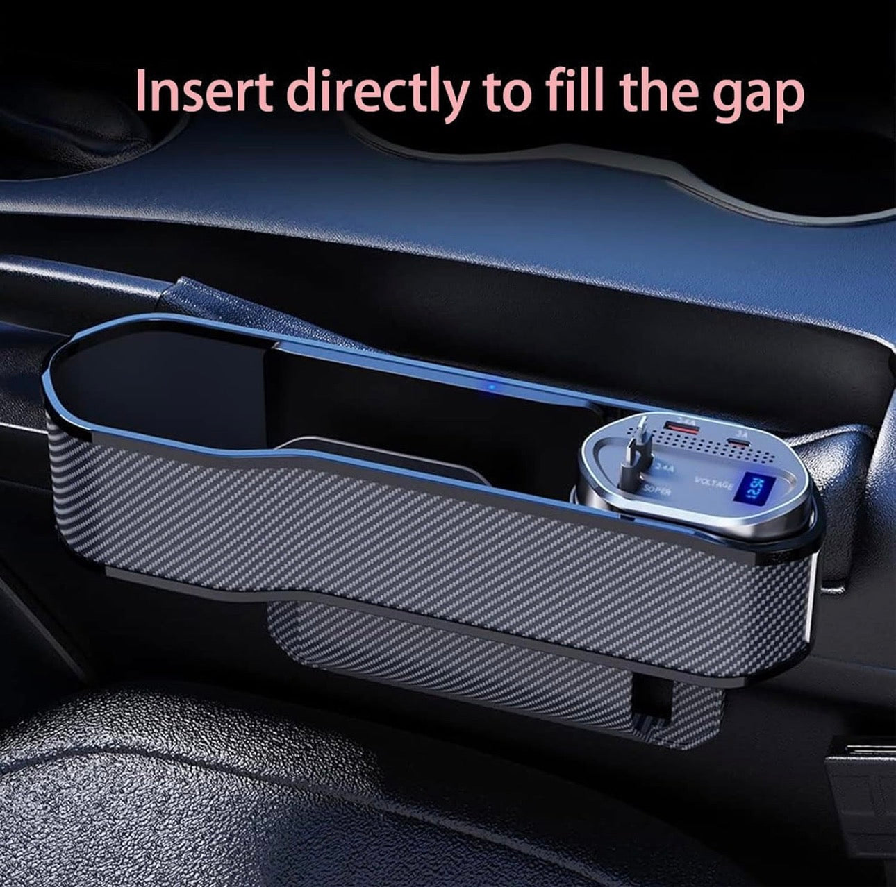 MoonGap™ Wireless Charging Car Seat Gap Filler