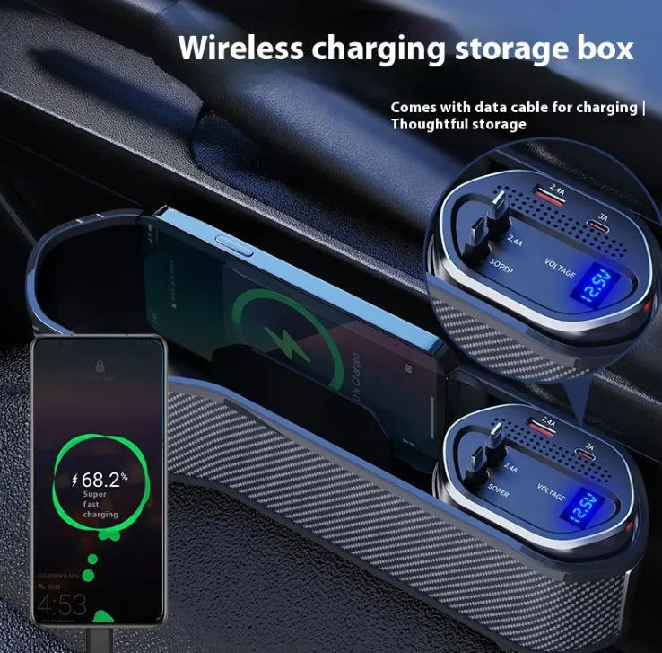MoonGap™ Wireless Charging Car Seat Gap Filler